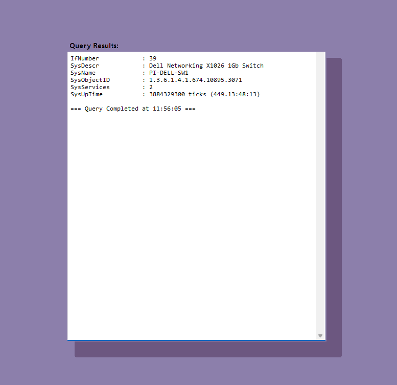 SNMP App