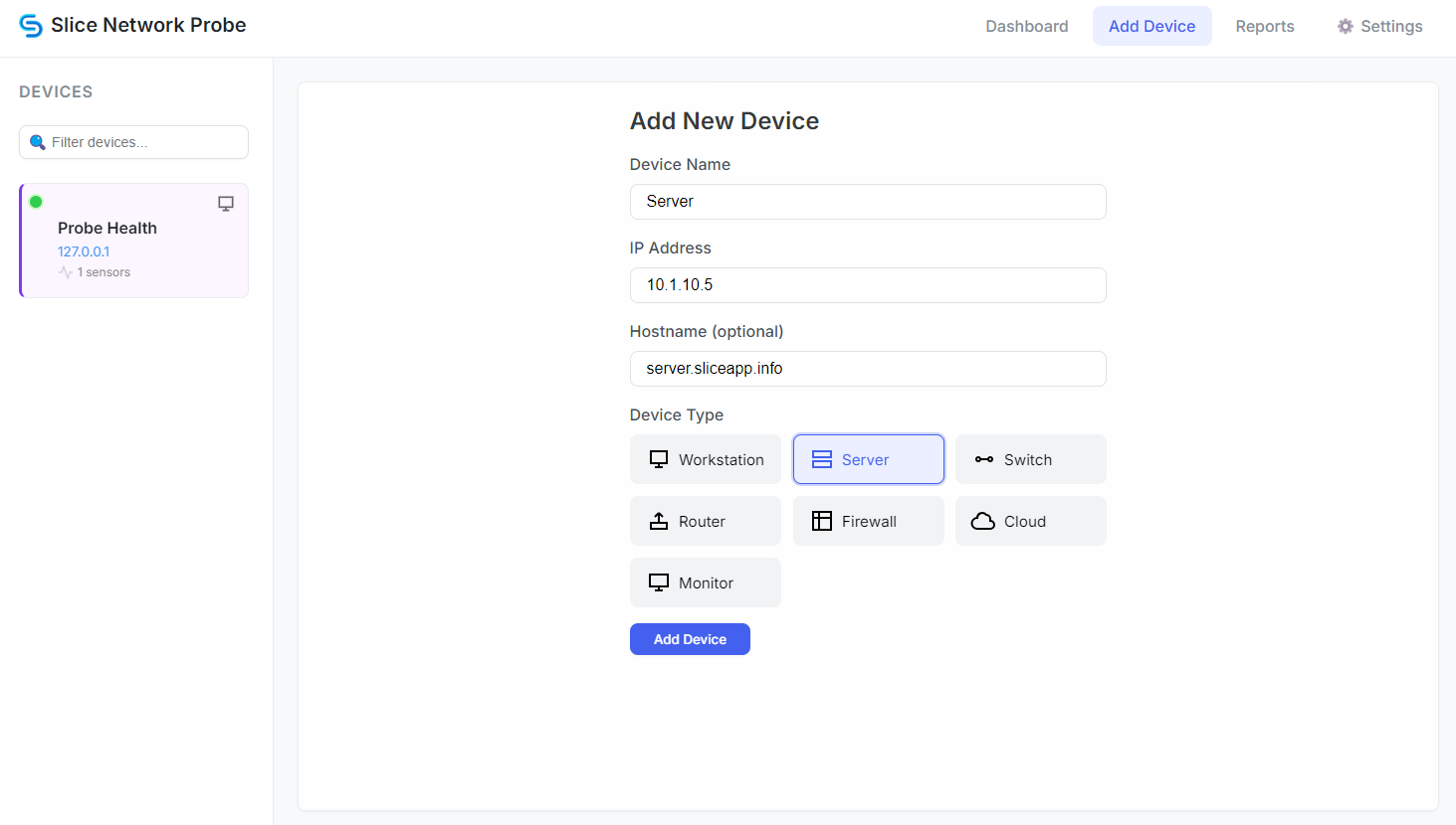 Add Device